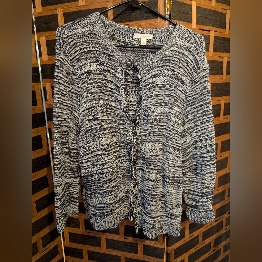 Navy and white lightweight jacket LG